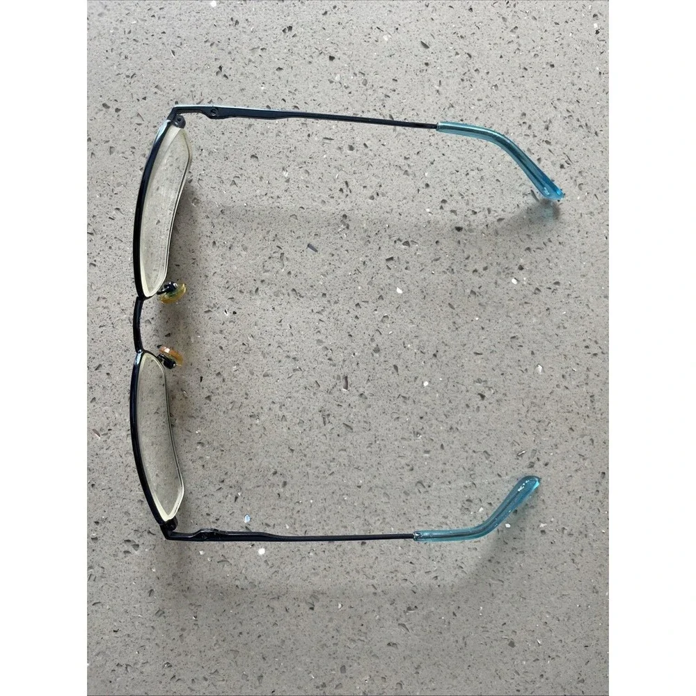 Unbranded WM1028 NV Navy Rectangle Full Rim 52-16-135 Eyeglasses Frames ONLY